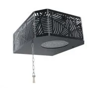 обливное устройство изистим каскад 20 л модерн черный 430 сталь