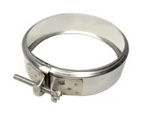 хомут craft разнополочный нержавеющий (304/0,5) ф115 коричневый ral8017