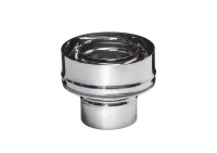 переход феррум на сэндвич нержавеющий, (430/0,8мм), ф150/210, по воде ral 9003 белый