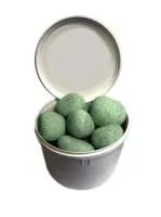 камень для бани жадеит шлифованный, 20 кг, крупный 