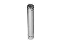 дымоход феррум нержавеющий (430/0,8 мм) ф200 l=0,5м уценка