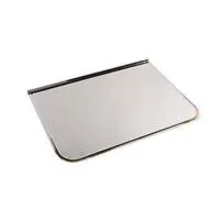 предтопочный лист феррум нержавеющий (430/0,5 мм) 380х600мм полукруглый