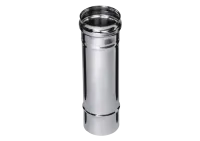 дымоход феррум нержавеющий (430/0,5 мм) ф220 l=0,25м