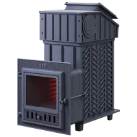 печь для бани gfs 25 зк под облицовку (короб/дверца для пара)